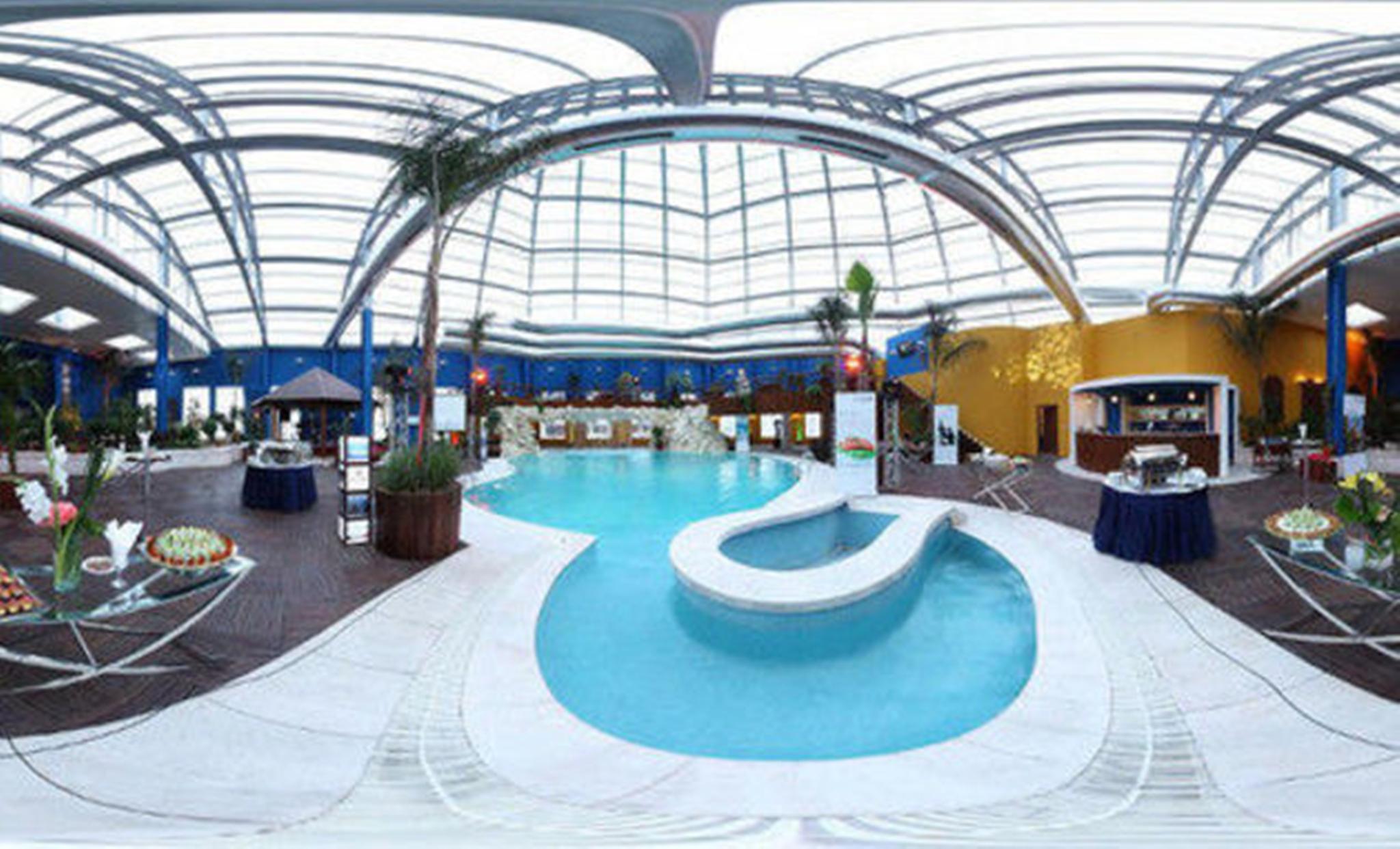 Hotel Farah Casablanca Exterior foto The Solarium on board of MSC Fantasia
