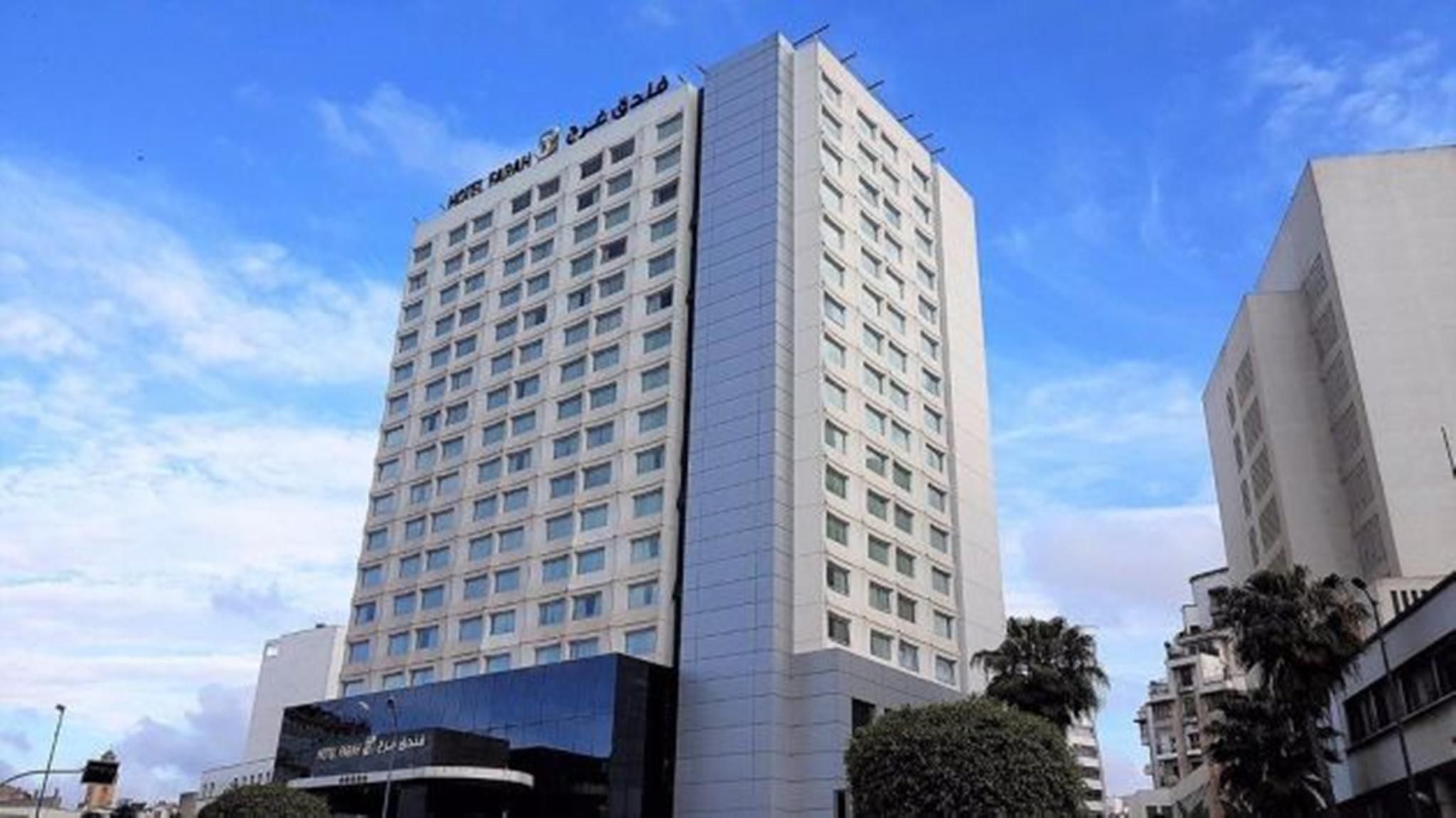 Hotel Farah Casablanca Exterior foto The hotel in 2016